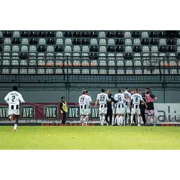 in action during Prva liga Telemach 2025/2026 football match between Mura and Celje at Fazanerija, Murska Sobota, Slovenia on October 25, 2025 Photo: Sebastijan Andrejek Bukovec