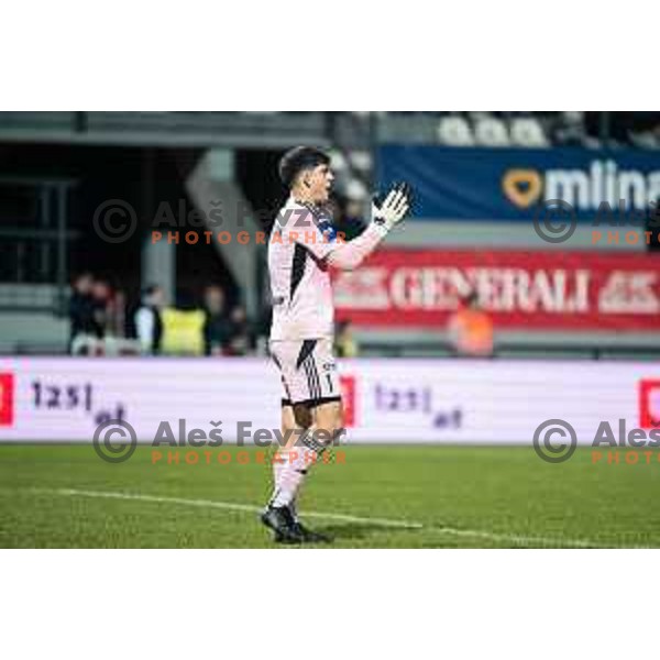 Nejc Dermastija in action during Prva liga Telemach 2025/2026 football match between Mura and Celje at Fazanerija, Murska Sobota, Slovenia on October 25, 2025 Photo: Sebastijan Andrejek Bukovec