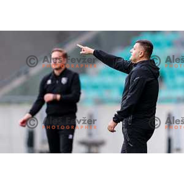 Fedja Dudic, head coach of Maribor during Prva liga Telemach 2025/2026 football match between Bravo Big Bang and Maribor in Ljubljana, Slovenia on November 1, 2025