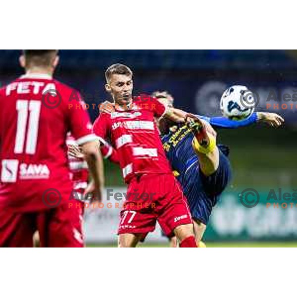 Petar Petrisko in action during Prva liga Telemach 2025/26 football match between NK Celje and NK Aluminij in Stadion z’dezele, Celje, Slovenia on November 1, 2025. Photo: Jure Banfi