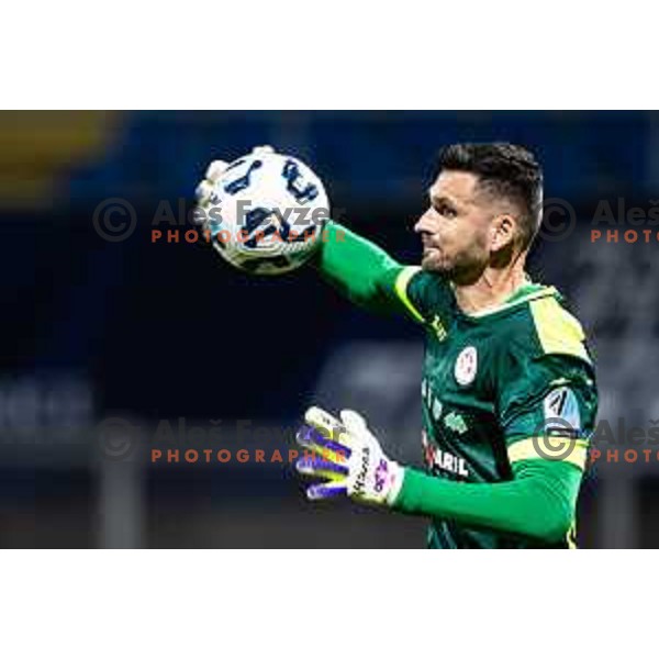 Matjaz Rozman in action during Prva liga Telemach 2025/26 football match between NK Celje and NK Aluminij in Stadion z’dezele, Celje, Slovenia on November 1, 2025. Photo: Jure Banfi