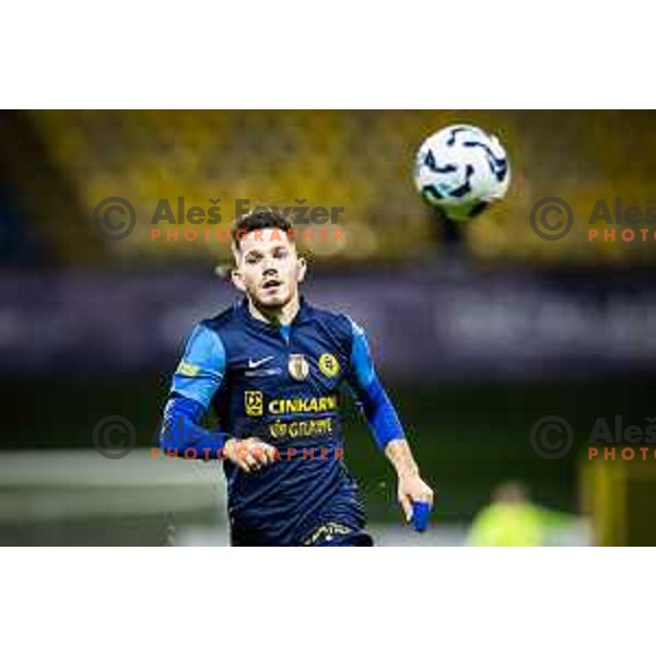 Nikita Iosifov in action during Prva liga Telemach 2025/26 football match between NK Celje and NK Aluminij in Stadion z’dezele, Celje, Slovenia on November 1, 2025. Photo: Jure Banfi