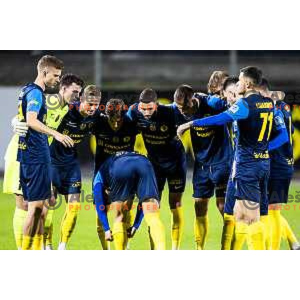 NK Celje starting eleven during Prva liga Telemach 2025/26 football match between NK Celje and NK Aluminij in Stadion z’dezele, Celje, Slovenia on November 1, 2025. Photo: Jure Banfi
