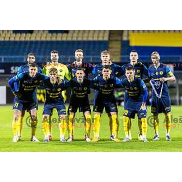 NK Celje starting eleven during Prva liga Telemach 2025/26 football match between NK Celje and NK Aluminij in Stadion z’dezele, Celje, Slovenia on November 1, 2025. Photo: Jure Banfi