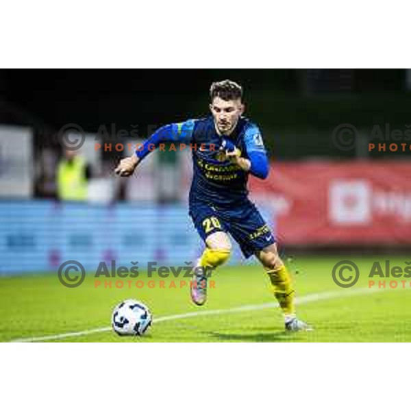 Nikita Iosifov in action during Prva liga Telemach 2025/26 football match between NK Celje and NK Aluminij in Stadion z’dezele, Celje, Slovenia on November 1, 2025. Photo: Jure Banfi