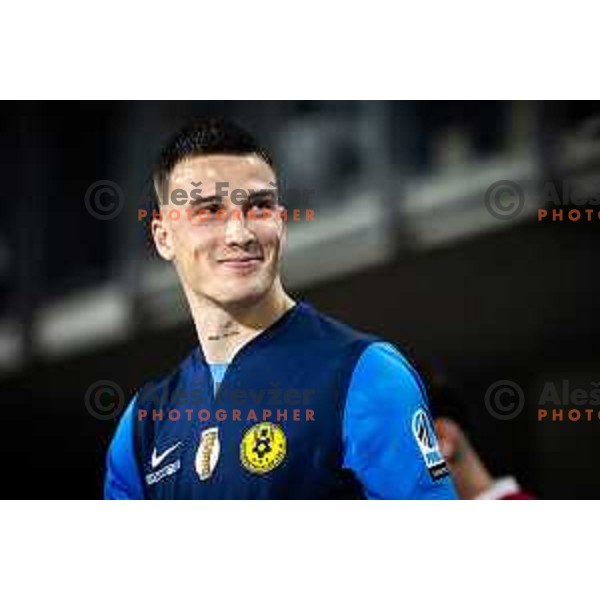 Franko Kovacevic in action during Prva liga Telemach 2025/26 football match between NK Celje and NK Aluminij in Stadion z’dezele, Celje, Slovenia on November 1, 2025. Photo: Jure Banfi
