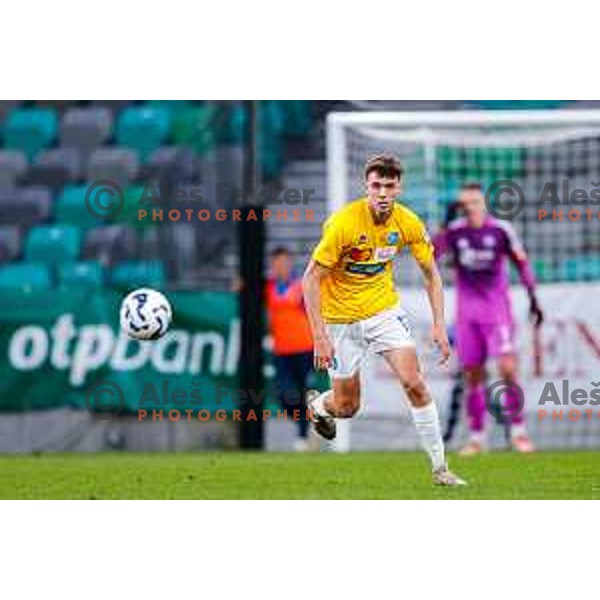 in action during Prva liga Telemach 2025/2026 football match between Bravo Big Bang and Maribor in Ljubljana, Slovenia on November 1, 2025