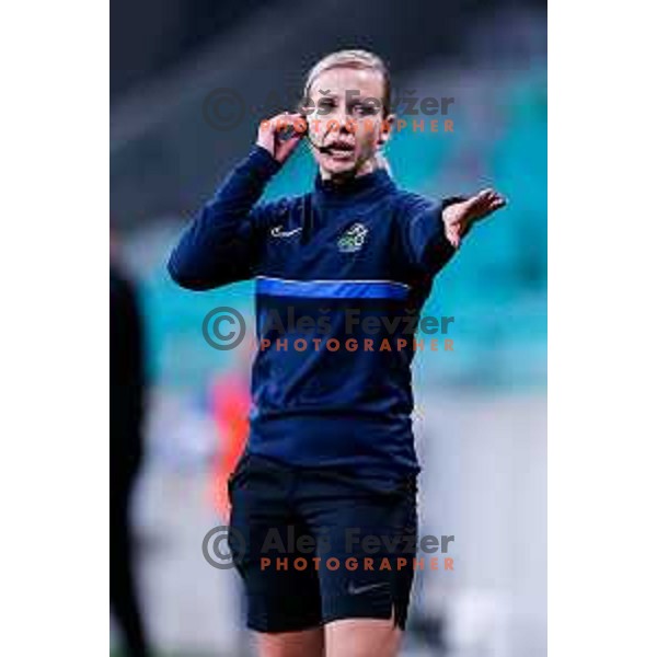 Referee Aleksandra Cesen during Prva liga Telemach 2025/2026 football match between Bravo Big Bang and Maribor in Ljubljana, Slovenia on November 1, 2025