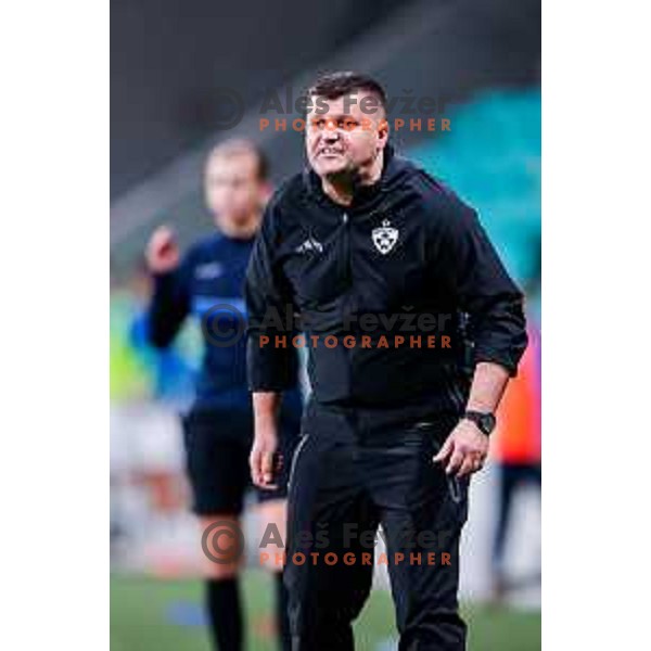 Fedja Dudic, head coach of Maribor during Prva liga Telemach 2025/2026 football match between Bravo Big Bang and Maribor in Ljubljana, Slovenia on November 1, 2025