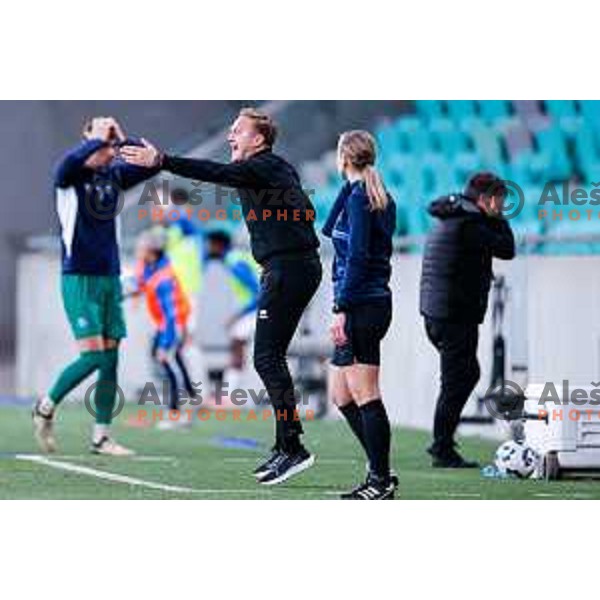 Ales Arnol, head coach of Barvo during Prva liga Telemach 2025/2026 football match between Bravo Big Bang and Maribor in Ljubljana, Slovenia on November 1, 2025