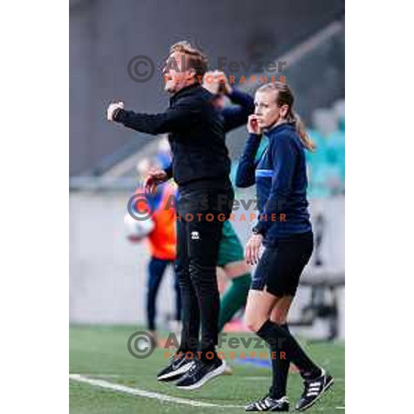 Ales Arnol, head coach of Barvo during Prva liga Telemach 2025/2026 football match between Bravo Big Bang and Maribor in Ljubljana, Slovenia on November 1, 2025