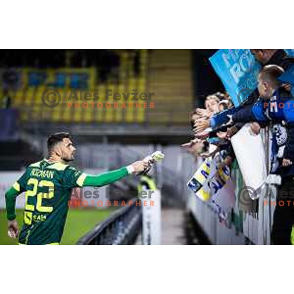 Matjaz Rozman in action during Prva liga Telemach 2025/26 football match between NK Celje and NK Aluminij in Stadion z’dezele, Celje, Slovenia on November 1, 2025. Photo: Jure Banfi