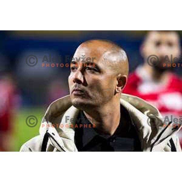 Jura Arsic, head coach of NK Aluminij during Prva liga Telemach 2025/26 football match between NK Celje and NK Aluminij in Stadion z’dezele, Celje, Slovenia on November 1, 2025. Photo: Jure Banfi