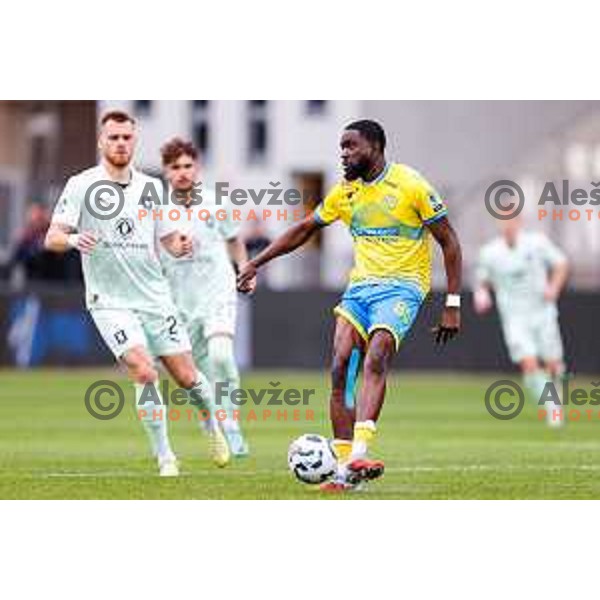 in action during Prva liga Telemach 2025/2026 football match between Koper and Olimpija at Bonifika Stadium in Koper, Slovenia on November 2, 2025