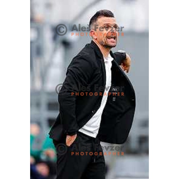 Zoran Zeljkovic, head coach of Koper during Prva liga Telemach 2025/2026 football match between Koper and Olimpija at Bonifika Stadium in Koper, Slovenia on November 2, 2025