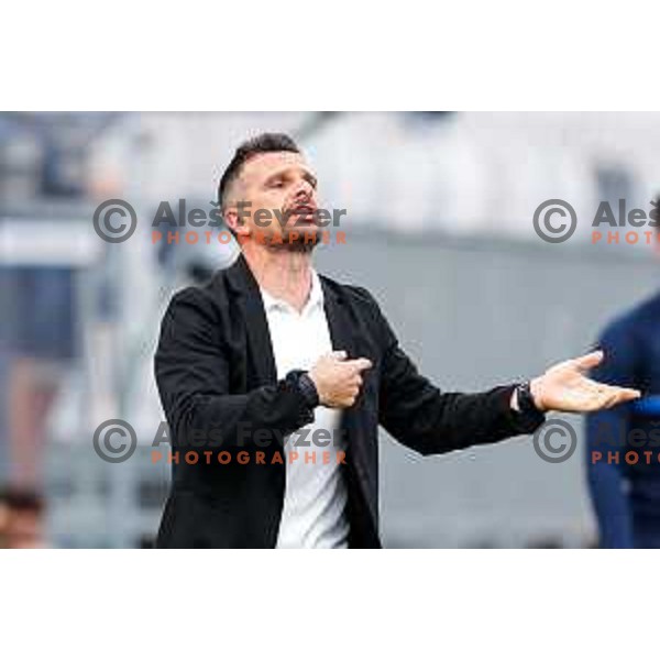 Zoran Zeljkovic, head coach of Koper during Prva liga Telemach 2025/2026 football match between Koper and Olimpija at Bonifika Stadium in Koper, Slovenia on November 2, 2025