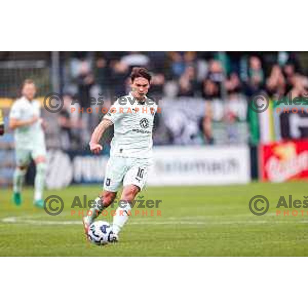 in action during Prva liga Telemach 2025/2026 football match between Koper and Olimpija at Bonifika Stadium in Koper, Slovenia on November 2, 2025