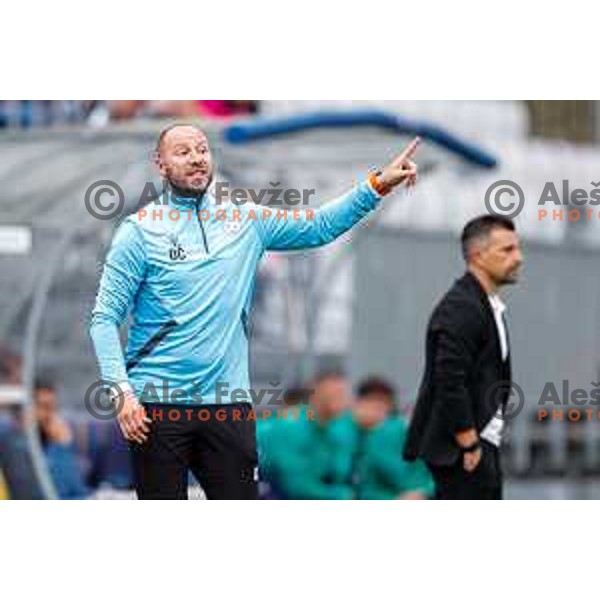 in action during Prva liga Telemach 2025/2026 football match between Koper and Olimpija at Bonifika Stadium in Koper, Slovenia on November 2, 2025