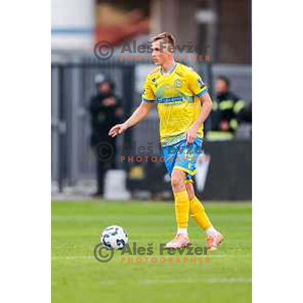 in action during Prva liga Telemach 2025/2026 football match between Koper and Olimpija at Bonifika Stadium in Koper, Slovenia on November 2, 2025
