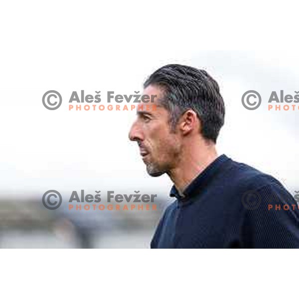Federico Bessone, head coach of Olimpija during Prva liga Telemach 2025/2026 football match between Koper and Olimpija at Bonifika Stadium in Koper, Slovenia on November 2, 2025
