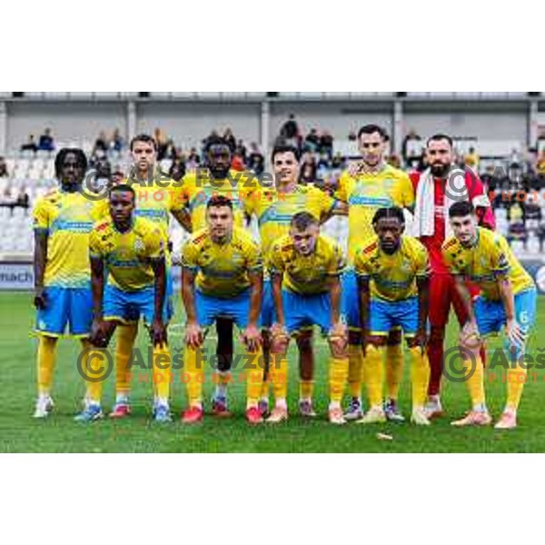 in action during Prva liga Telemach 2025/2026 football match between Koper and Olimpija at Bonifika Stadium in Koper, Slovenia on November 2, 2025