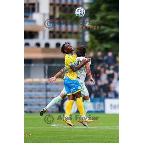 in action during Prva liga Telemach 2025/2026 football match between Koper and Olimpija at Bonifika Stadium in Koper, Slovenia on November 2, 2025