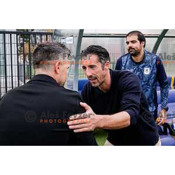 Federico Bessone, head coach of Olimpija during Prva liga Telemach 2025/2026 football match between Koper and Olimpija at Bonifika Stadium in Koper, Slovenia on November 2, 2025