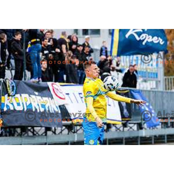 Josip Ilicic during Prva liga Telemach 2025/2026 football match between Koper and Olimpija at Bonifika Stadium in Koper, Slovenia on November 2, 2025