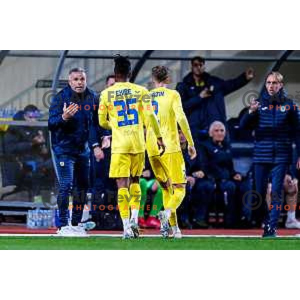 Tonci Zlogar during Prva liga Telemach 2025/2026 football match between Domzale and Mura in Domzale, Slovenia on November 3, 2025