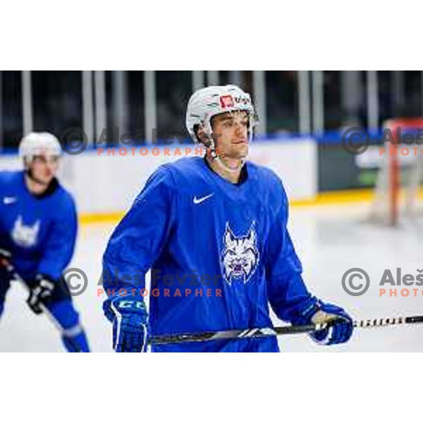 Slovenia Ice-Hockey team during practice session in Bled Ice Hockey Rink, Slovenia on November 4, 2025