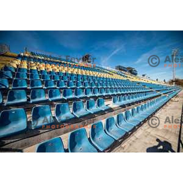 Venue official training before UEFA Conference League 2025/26 football match between NK Celje (SLO) and Legia Warszawa (POL) on Stadium z’dezele in Celje, Slovenia on November 5, 2025.