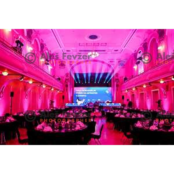Gala Charity Night of Slovenia Olympic Committee in Union Hotel, Ljubljana, Slovenia on November 5, 2025