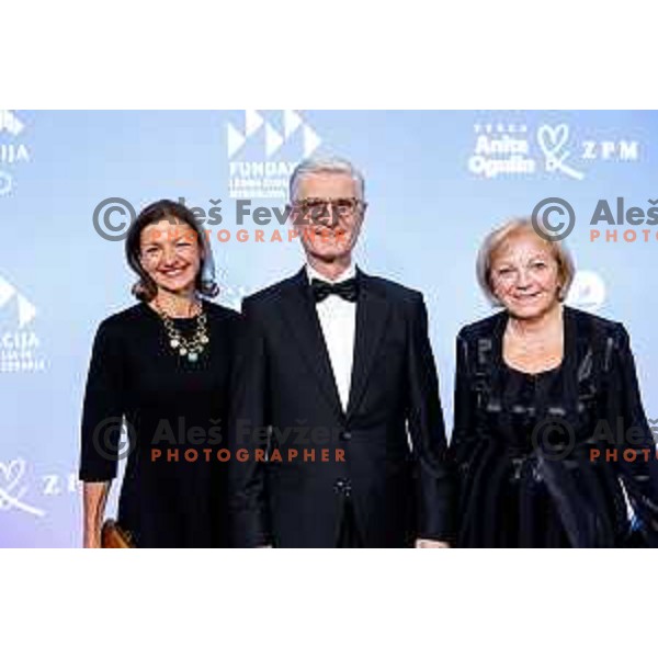 Gala Charity Night of Slovenia Olympic Committee in Union Hotel, Ljubljana, Slovenia on November 5, 2025