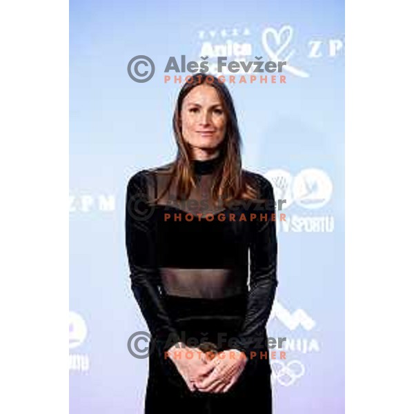 Sara Isakovic during Gala Charity Night of Slovenia Olympic Committee in Union Hotel, Ljubljana, Slovenia on November 5, 2025