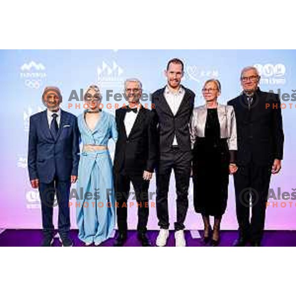 Janja Garnbret during Gala Charity Night of Slovenia Olympic Committee in Union Hotel, Ljubljana, Slovenia on November 5, 2025