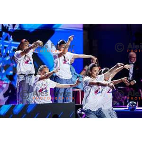 Gala Charity Night of Slovenia Olympic Committee in Union Hotel, Ljubljana, Slovenia on November 5, 2025