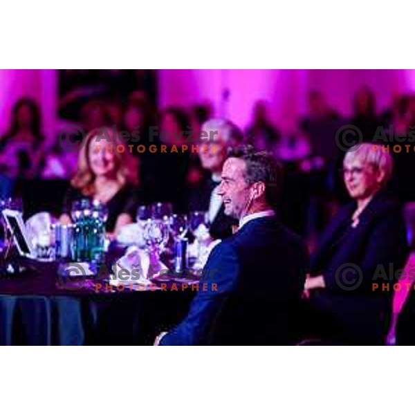 Gala Charity Night of Slovenia Olympic Committee in Union Hotel, Ljubljana, Slovenia on November 5, 2025