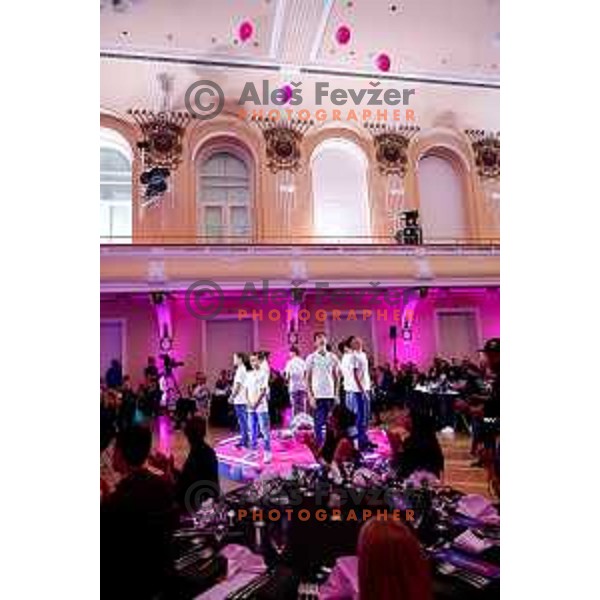 Gala Charity Night of Slovenia Olympic Committee in Union Hotel, Ljubljana, Slovenia on November 5, 2025