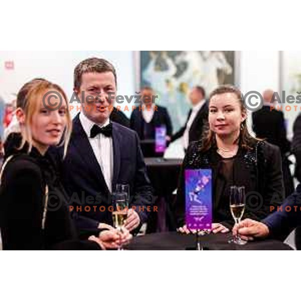  during Gala Charity Night of Slovenia Olympic Committee in Union Hotel, Ljubljana, Slovenia on November 5, 2025