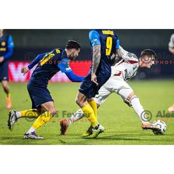 in action during UEFA Conference League 2025/26 football match between NK Celje (SLO) and Legia Warszawa (POL) in Stadion z’dezele, Celje, Slovenia on November 6, 2025. Photo: Jure Banfi