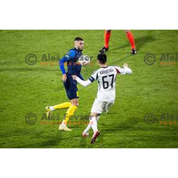 Danijel Sturm in action during UEFA Conference League 2025/26 football match between NK Celje (SLO) and Legia Warszawa (POL) in Stadion z’dezele, Celje, Slovenia on November 6, 2025. Photo: Jure Banfi