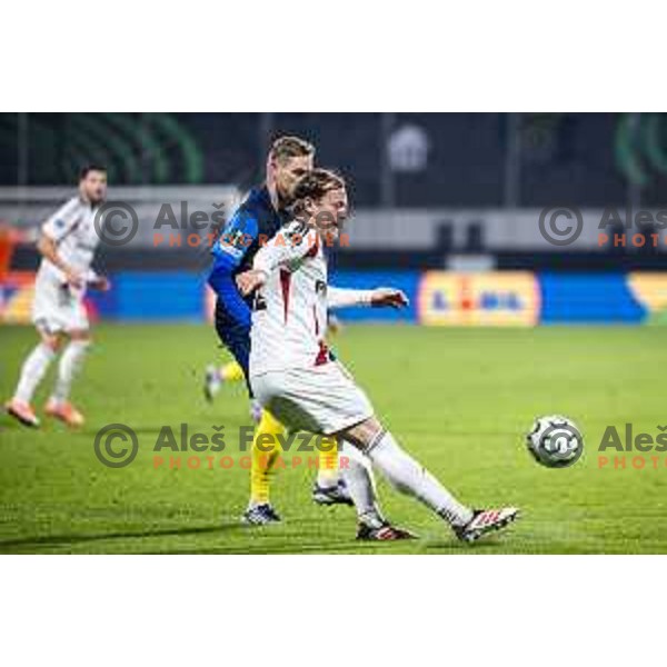 in action during UEFA Conference League 2025/26 football match between NK Celje (SLO) and Legia Warszawa (POL) in Stadion z’dezele, Celje, Slovenia on November 6, 2025. Photo: Jure Banfi