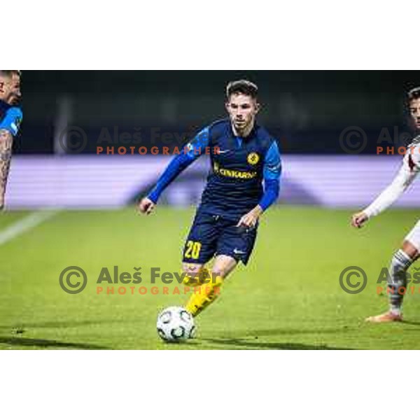 Nikita Iosifov in action during UEFA Conference League 2025/26 football match between NK Celje (SLO) and Legia Warszawa (POL) in Stadion z’dezele, Celje, Slovenia on November 6, 2025. Photo: Jure Banfi