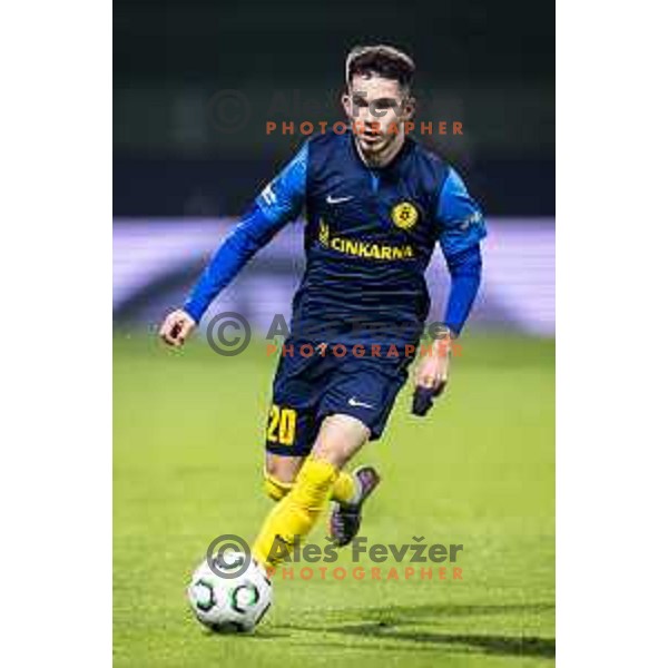 Nikita Iosifov in action during UEFA Conference League 2025/26 football match between NK Celje (SLO) and Legia Warszawa (POL) in Stadion z’dezele, Celje, Slovenia on November 6, 2025. Photo: Jure Banfi