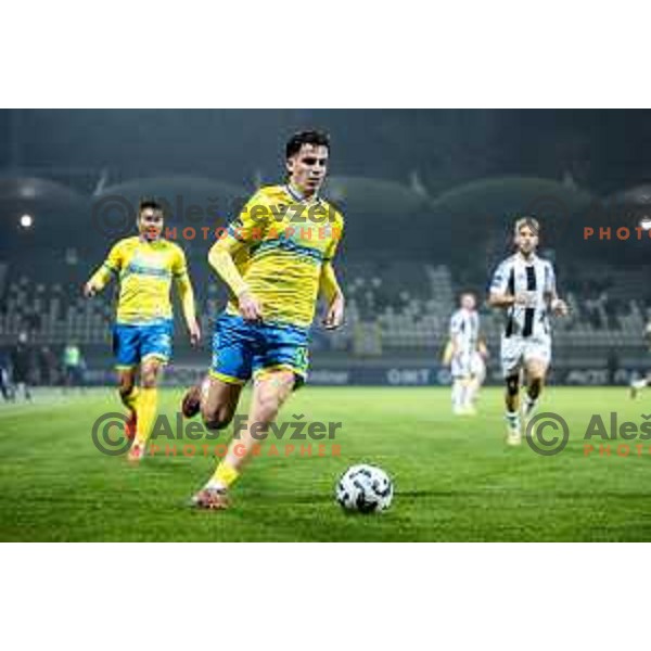 Kamil Manseri in action during Prva liga Telemach 2025/26 football match between NK Mura and NK Koper in Fazanerija, Murska Sobota, Slovenia on November 7, 2025. Photo: Jure Banfi