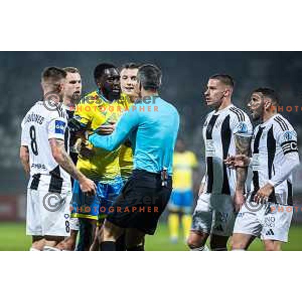 in action during Prva liga Telemach 2025/26 football match between NK Mura and NK Koper in Fazanerija, Murska Sobota, Slovenia on November 7, 2025. Photo: Jure Banfi