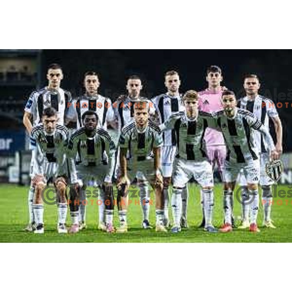 NK Mura starting eleven during Prva liga Telemach 2025/26 football match between NK Mura and NK Koper in Fazanerija, Murska Sobota, Slovenia on November 7, 2025. Photo: Jure Banfi