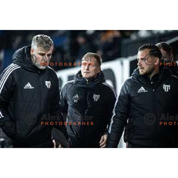 Darjan Slavic, head coach of NK Mura during Prva liga Telemach 2025/26 football match between NK Mura and NK Koper in Fazanerija, Murska Sobota, Slovenia on November 7, 2025. Photo: Jure Banfi