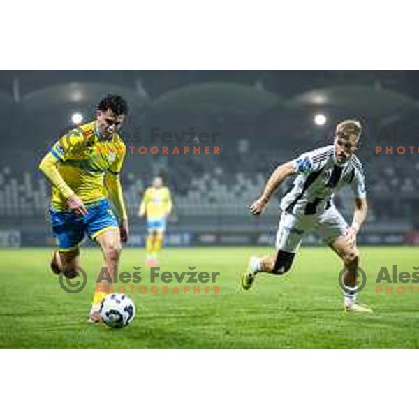 Kamil Manseri in action during Prva liga Telemach 2025/26 football match between NK Mura and NK Koper in Fazanerija, Murska Sobota, Slovenia on November 7, 2025. Photo: Jure Banfi