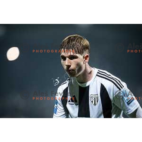 Zan Petrovic in action during Prva liga Telemach 2025/26 football match between NK Mura and NK Koper in Fazanerija, Murska Sobota, Slovenia on November 7, 2025. Photo: Jure Banfi